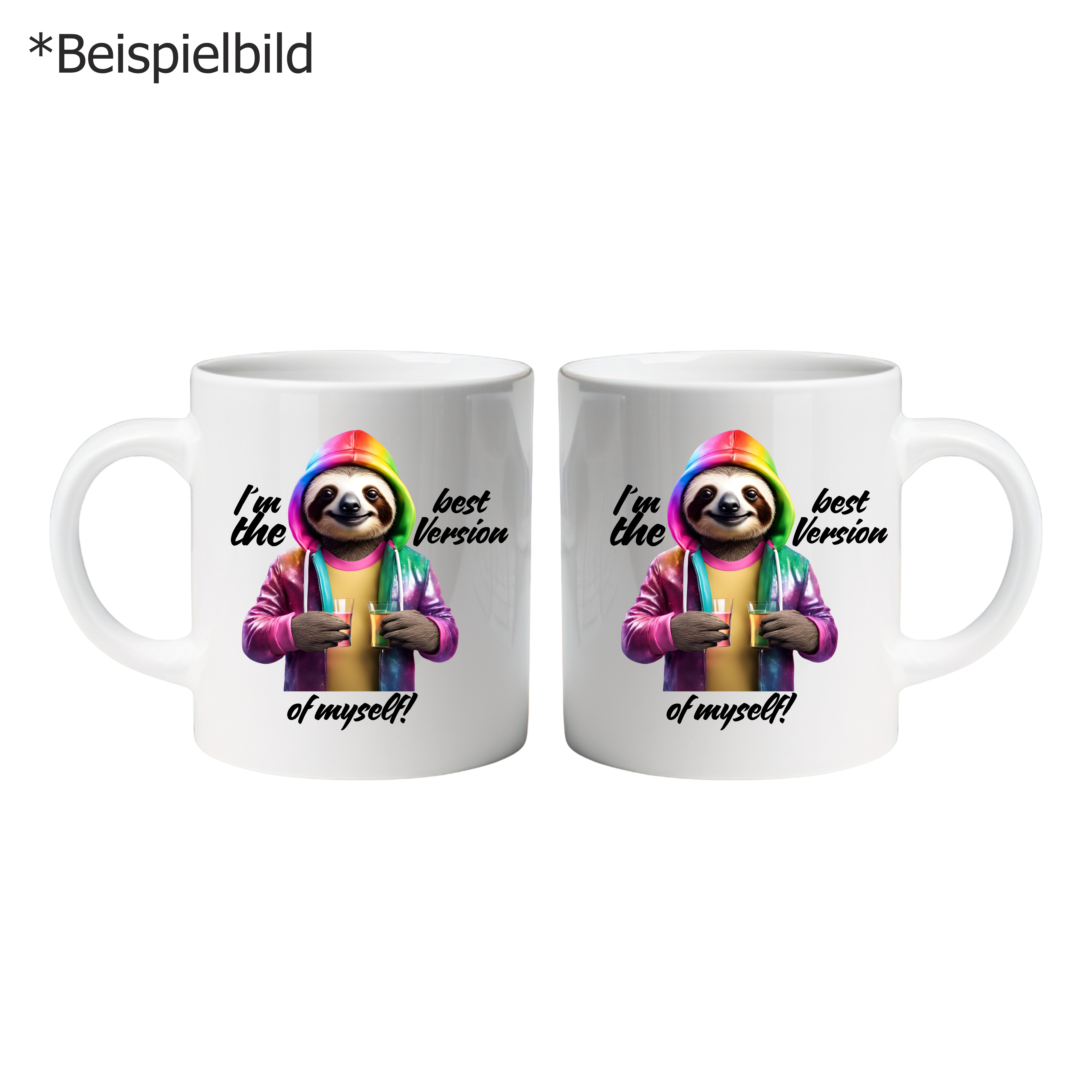 Ewirala Tasse Rainbow Faultier
