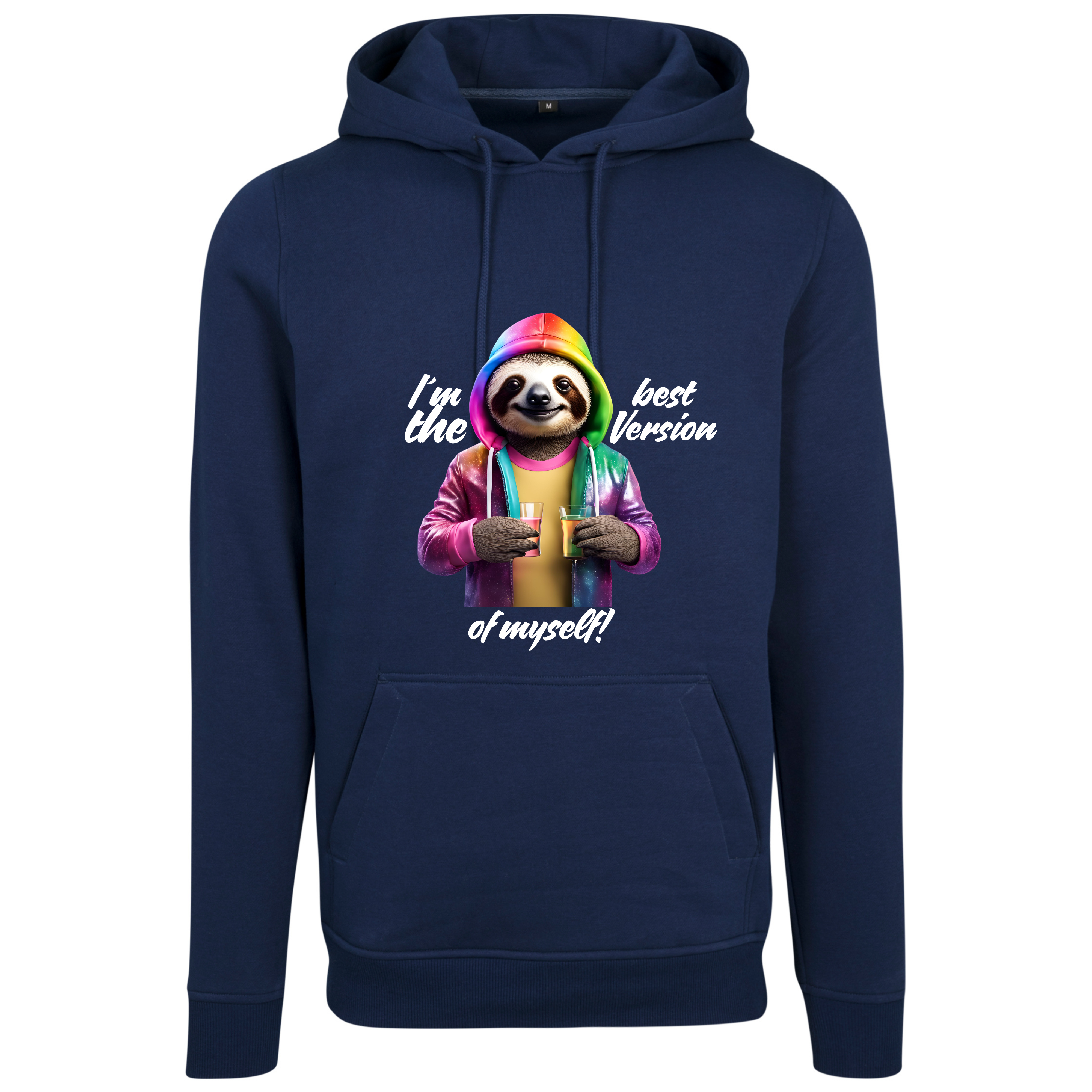 Ewirala PREMIUM Hoodie Unisex Rainbow Faultier