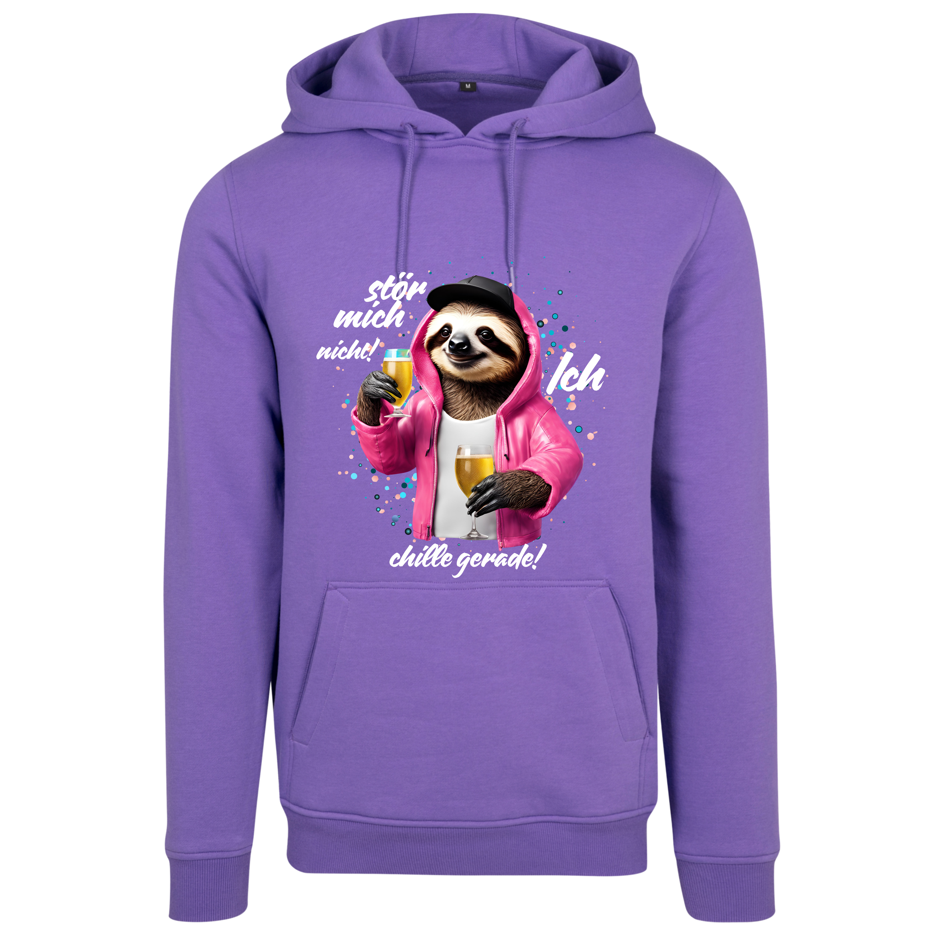 Ewirala PREMIUM Hoodie Unisex Pink Faultier